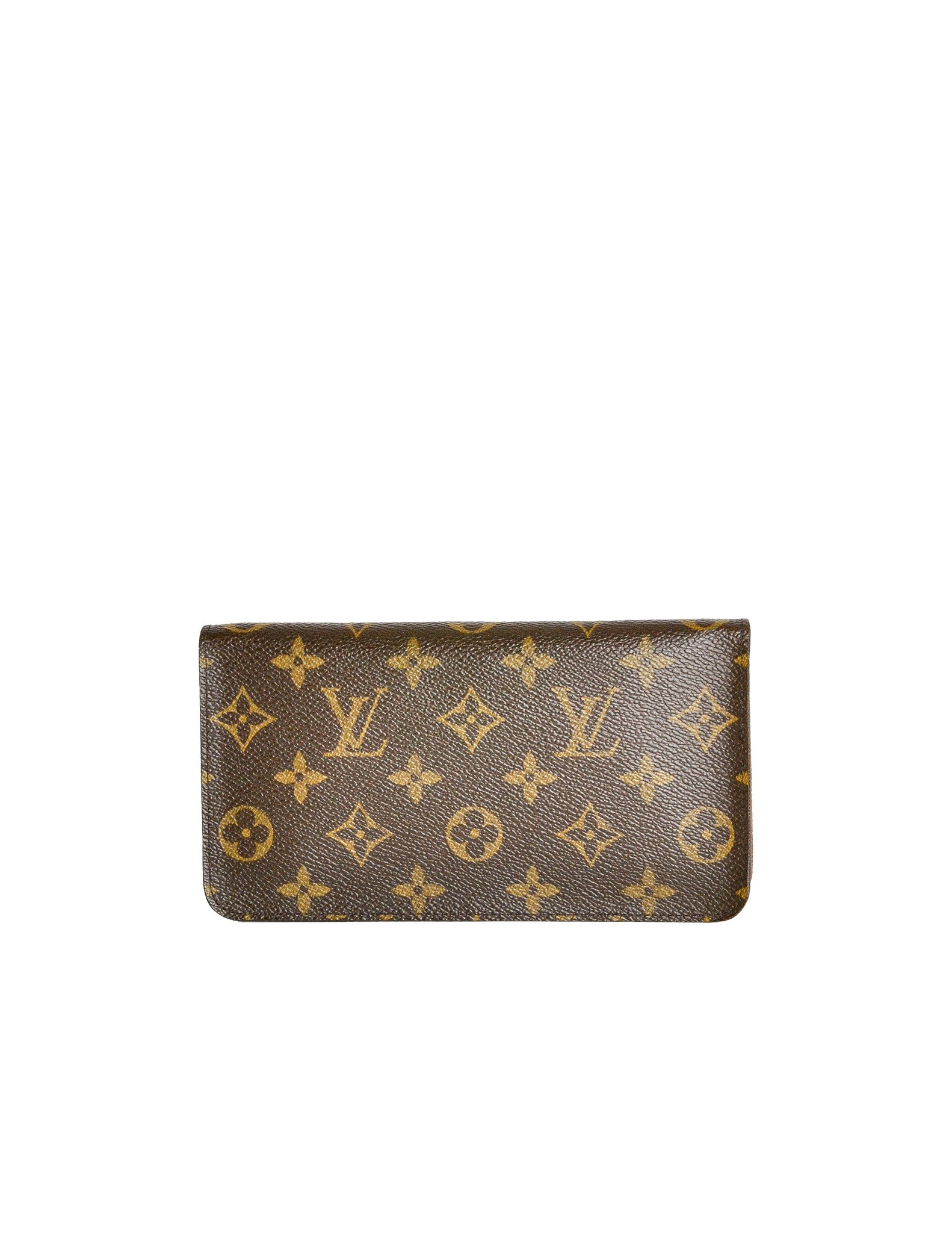 Louis Vuitton Monogram Canvas Double Zipper Wallet M61723