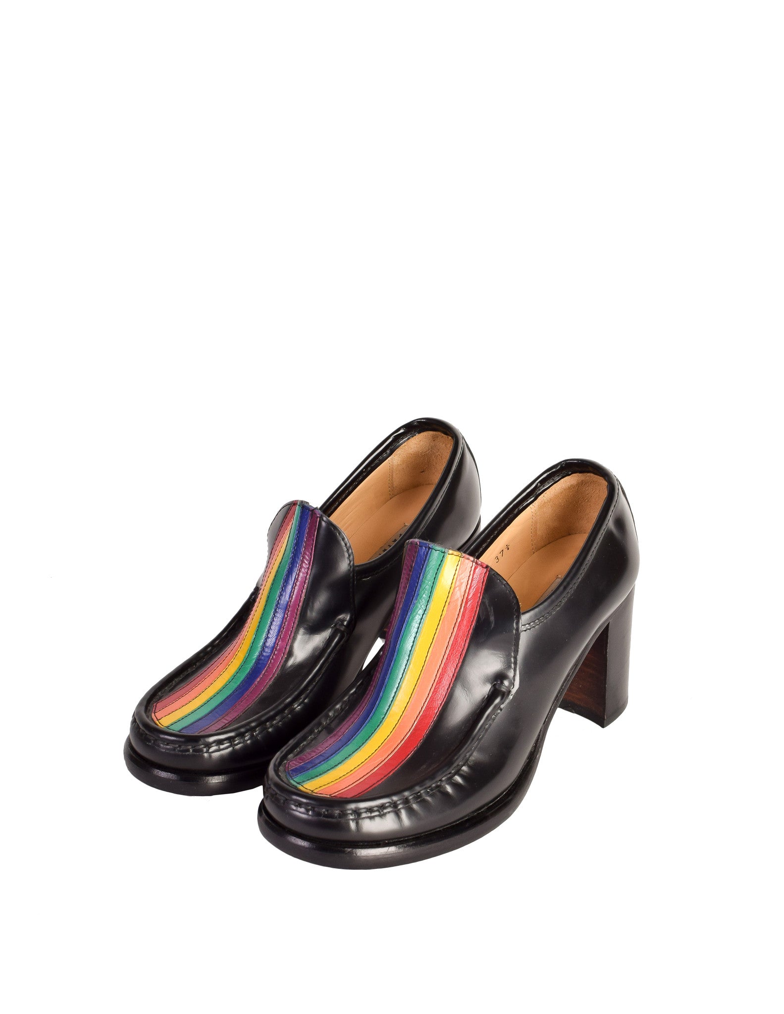 Patrick Cox Vintage Rainbow Stripe 