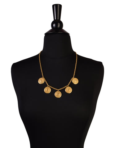 VINTAGE CHANEL NECKLACE 31 rue Cambon Golden Metal ref.914488 - Joli Closet