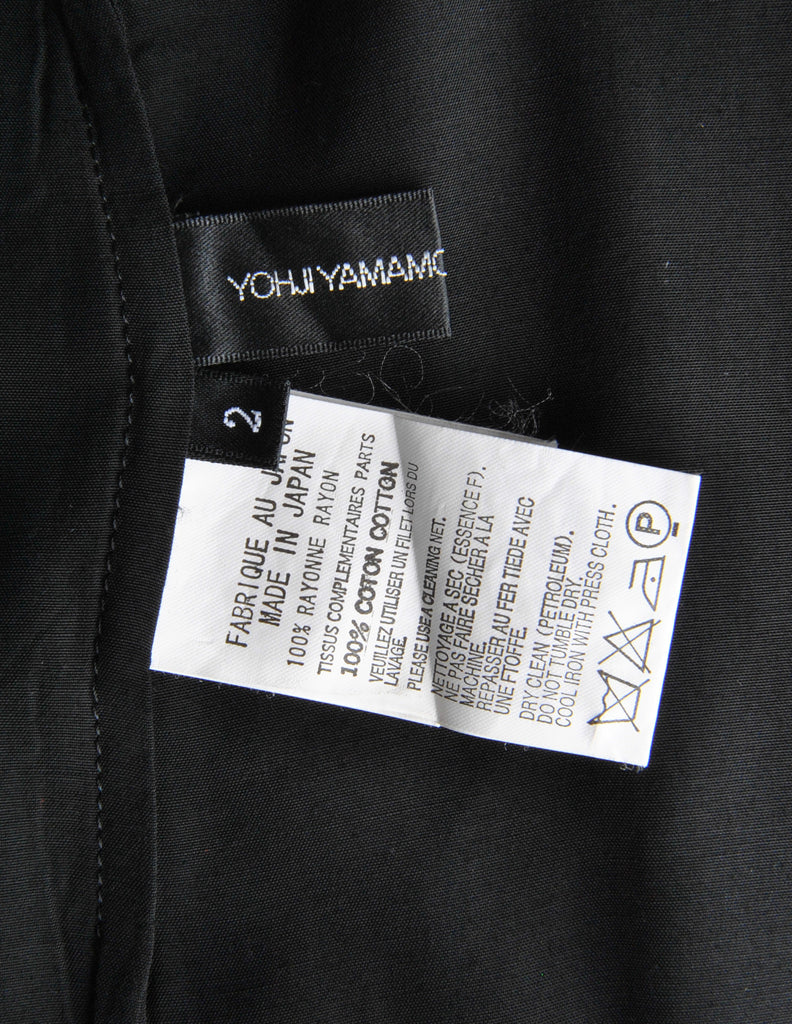 Yohji Yamamoto Vintage Black Top – Amarcord Vintage Fashion