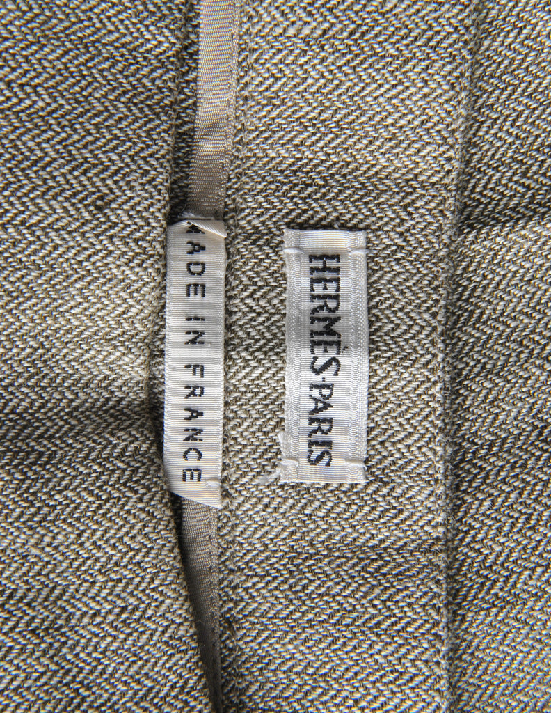 Hermès Linen Trouser Pant – Amarcord Vintage Fashion