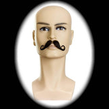 Handlebar Moustache Medium Brown