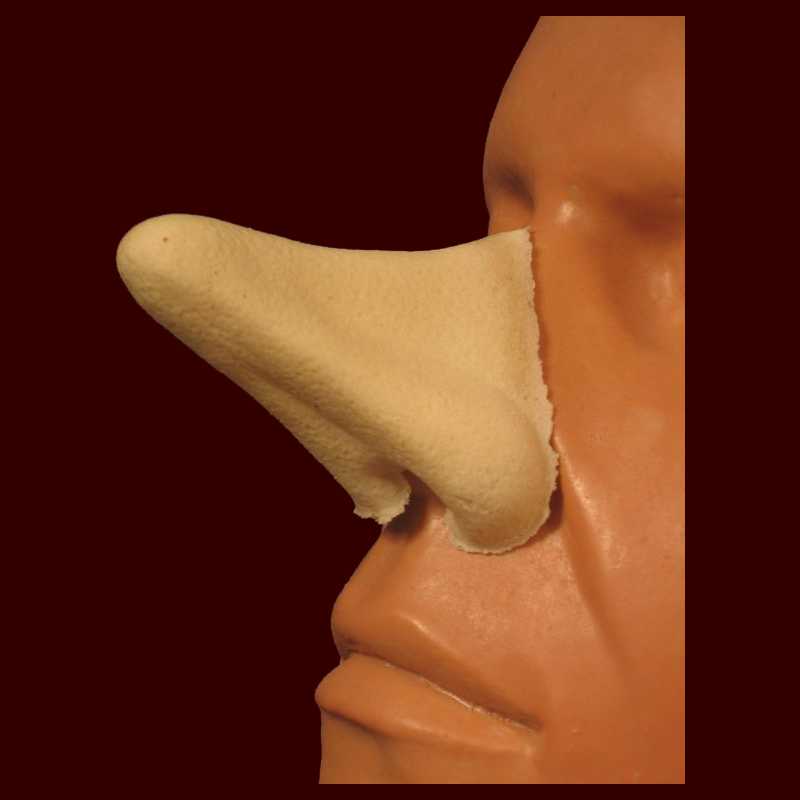 nose costume cyrano latex prosthetics forehead makeup prosthetic foam horns noses ears mostlydead brow appliances