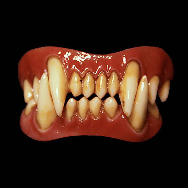 Wolfen Costume Teeth - Dental Distortions Rigid Veneers | MostlyDead.com