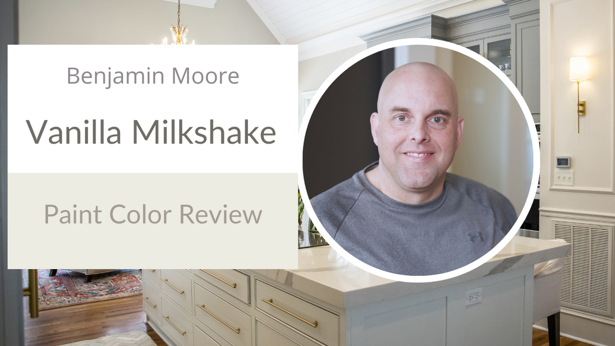 Benjamin Moore Vanilla Milkshake Living Room