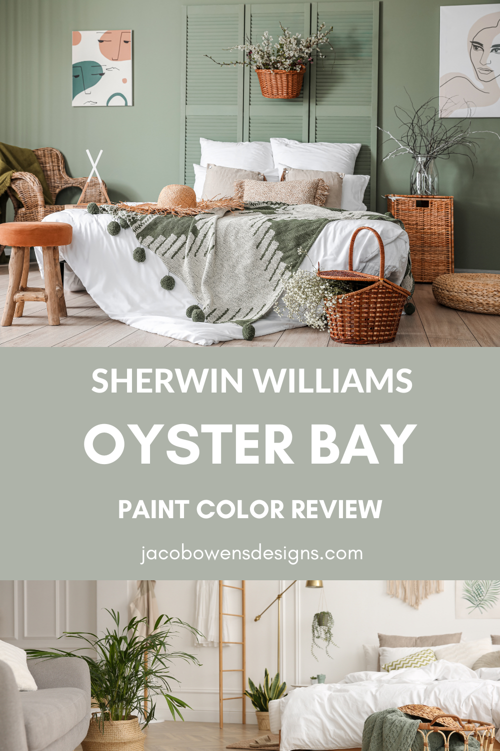 Sherwin Williams Oyster Bay Paint Color Review