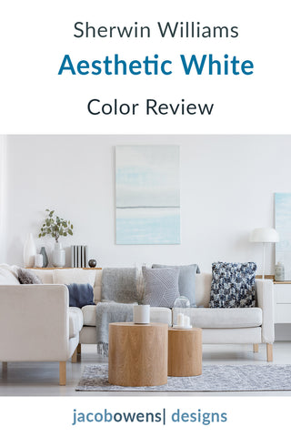 Sherwin Williams Aesthetic White Color Review