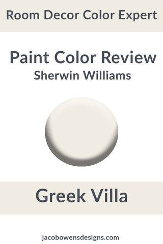 Sherwin Williams Greek Villa Color Review