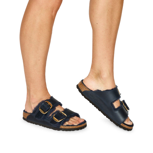 Birkenstock Arizona Teddy Shearling Sandals - ShopStyle