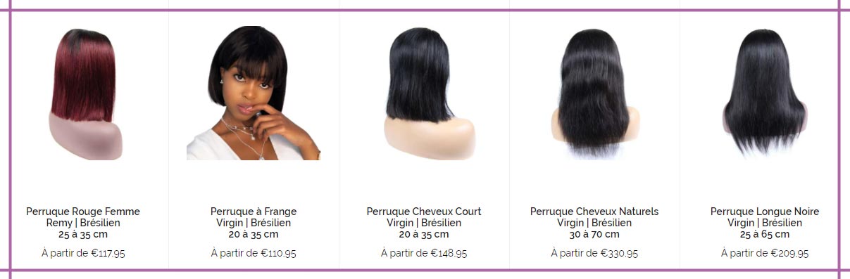 Les Perruque de Brazilian Hair Shop