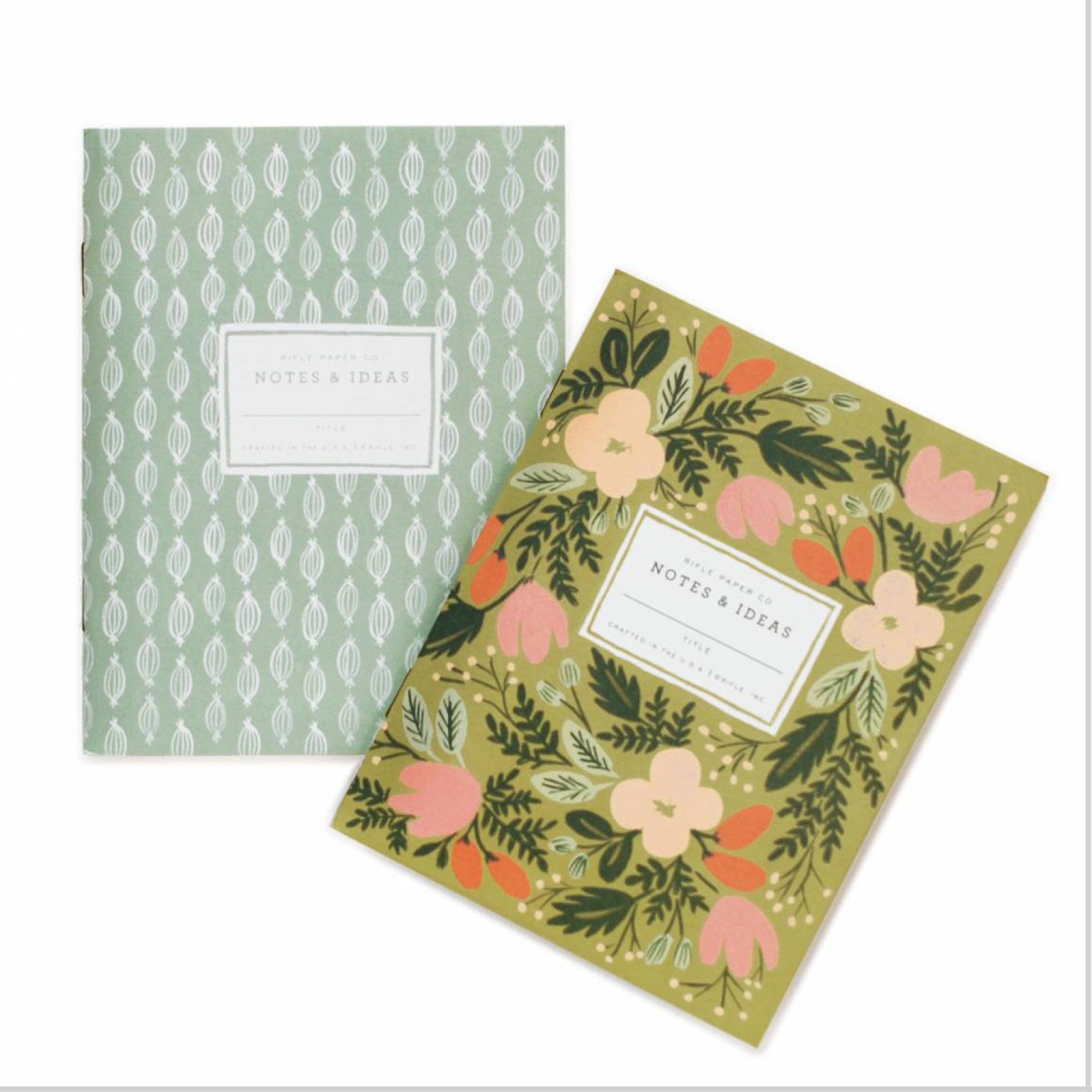 Moss Garden Notebooks
