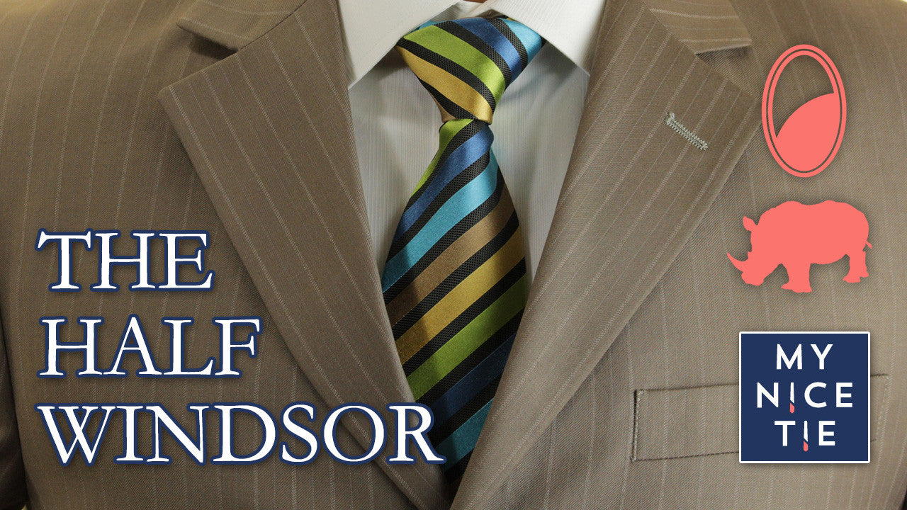 How to Tie a Tie: The Half Windsor Knot | Learn How to Tie a Half ...