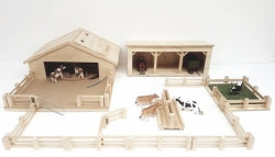 farmyard toys wooden