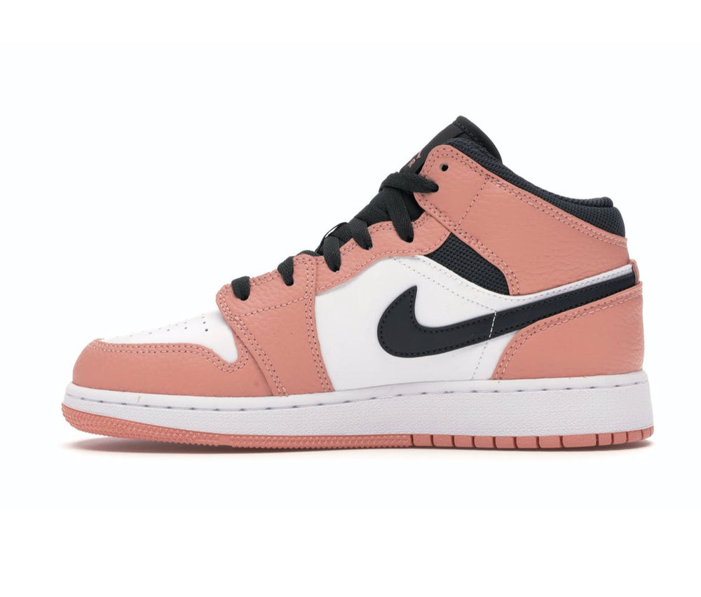 air jordan 1 mid pink quartz snipes