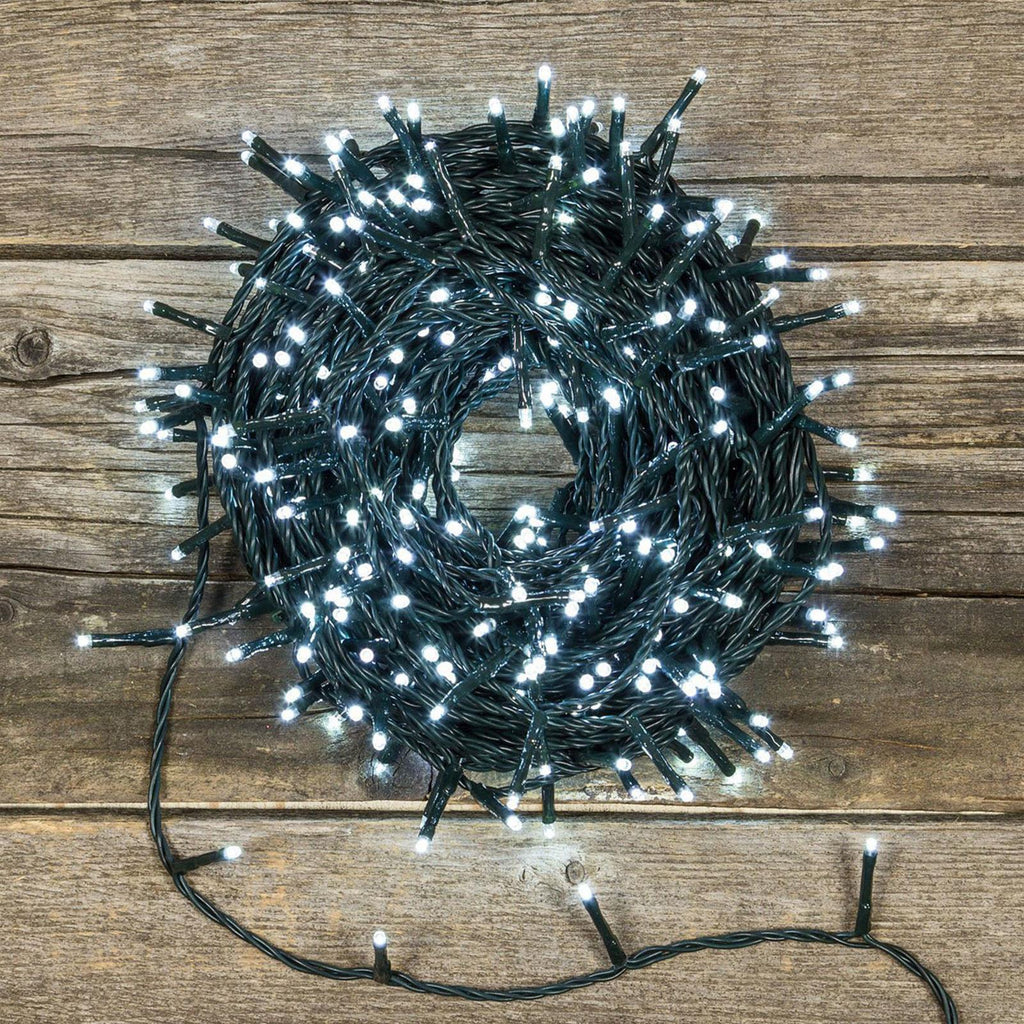 Cerchio luminoso in metallo con micro led decorazione natalizia da est –