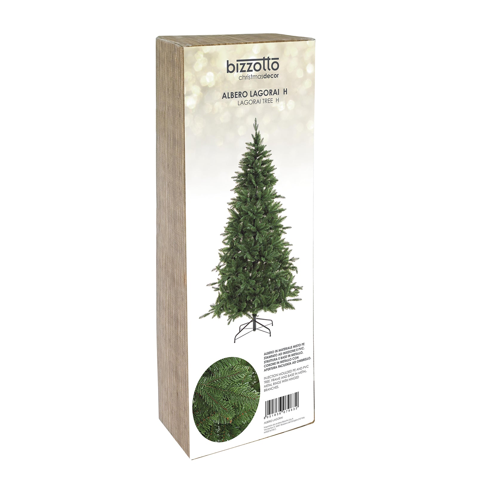 Albero Di Natale 852 Bambini.Albero Di Natale Finto Realistico Artificiale Pino Verde Con Molti Ram Magiedinatale It