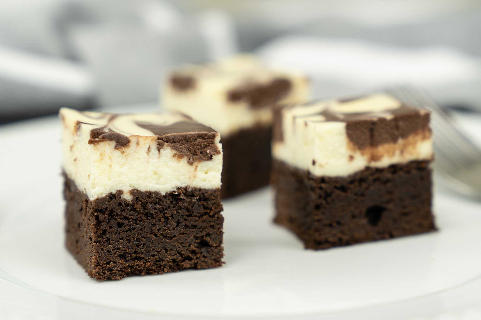 brownie ostekake