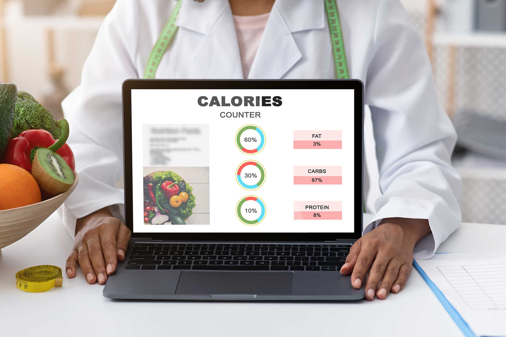 contar calorías