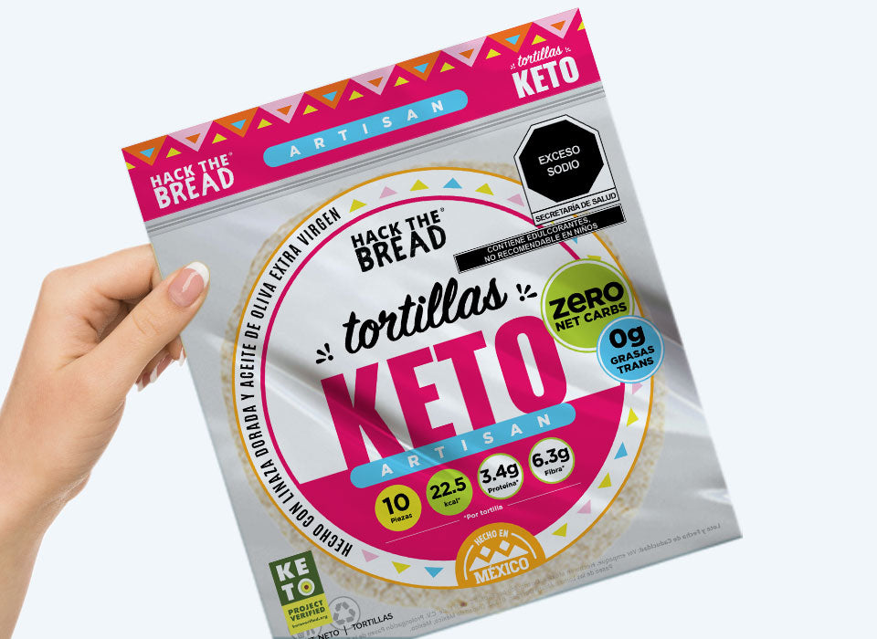 tortillas keto sin calorías