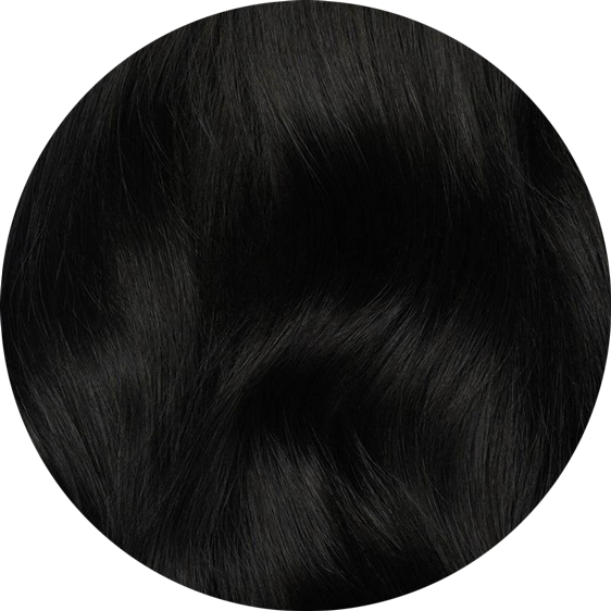 Luisant Hair – Dark Black Remy Tape Hair 16