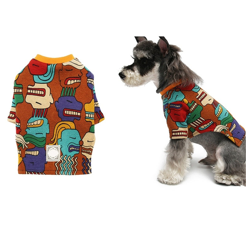 printed dog coats