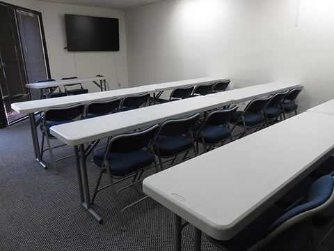 spray booth training room