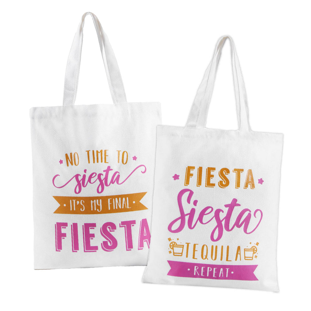 Bridesmaid Final Fiesta Canvas Bags – Pop Fizz Designs