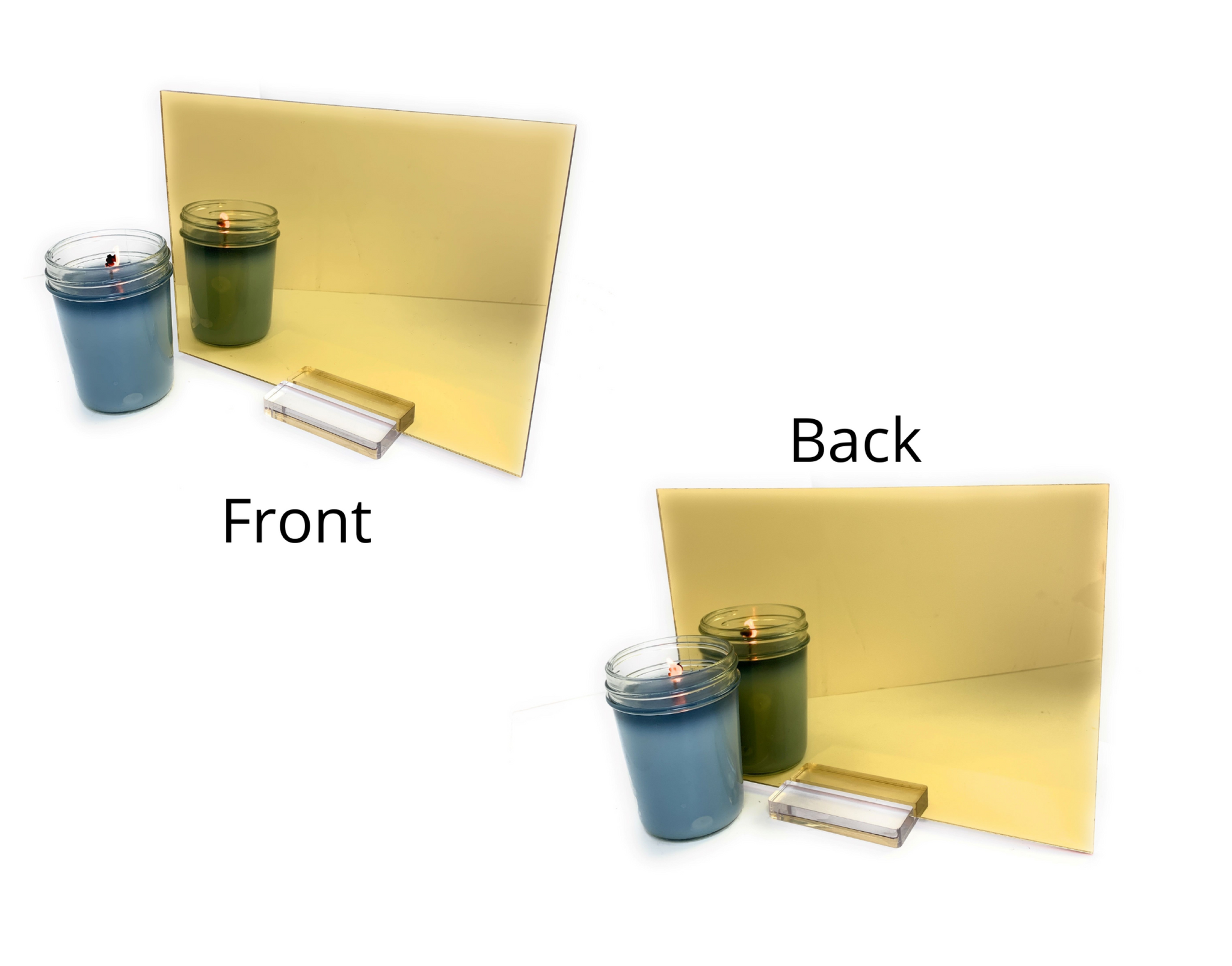 GOLD MIRROR ACRYLIC SHEET — Acrylics Online — Acrylic Products and