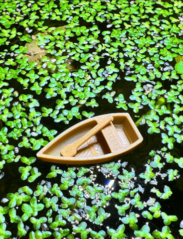 aquarium floating nano boat betta fish