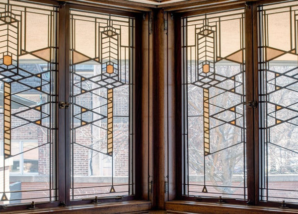 Robie House stained glass window