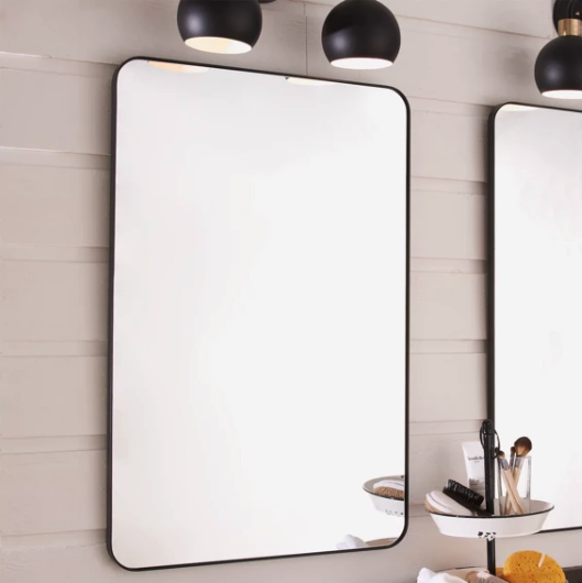 Refreshingly Rectangular Bathroom Mirror 24 x 36_Shades of Light