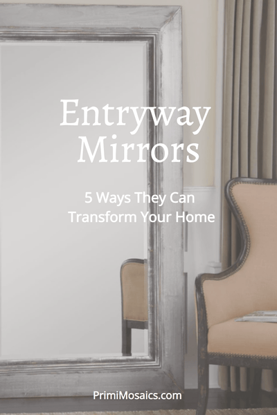 Cover image for blog post, "Entryway Mirrors"