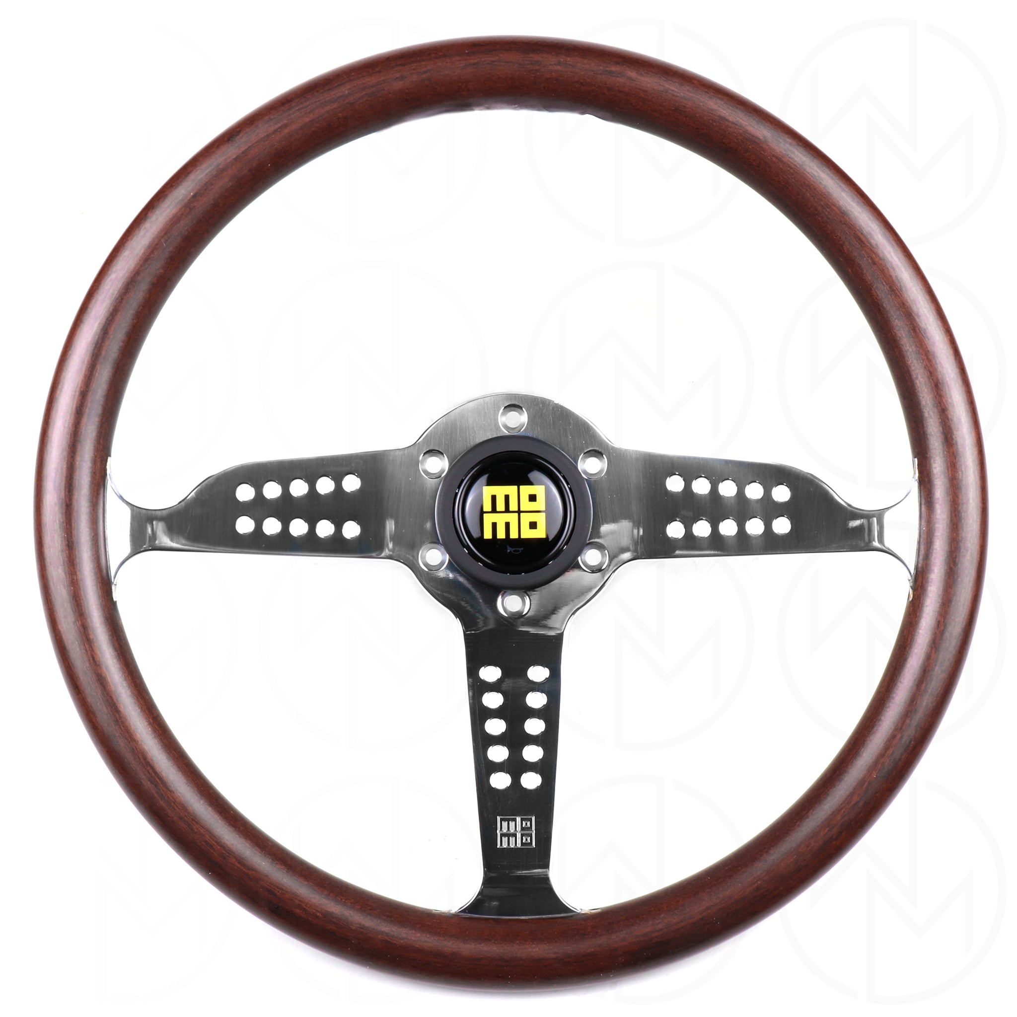 Momo Super Grand Prix Heritage Line Steering Wheel - 350mm Wood w