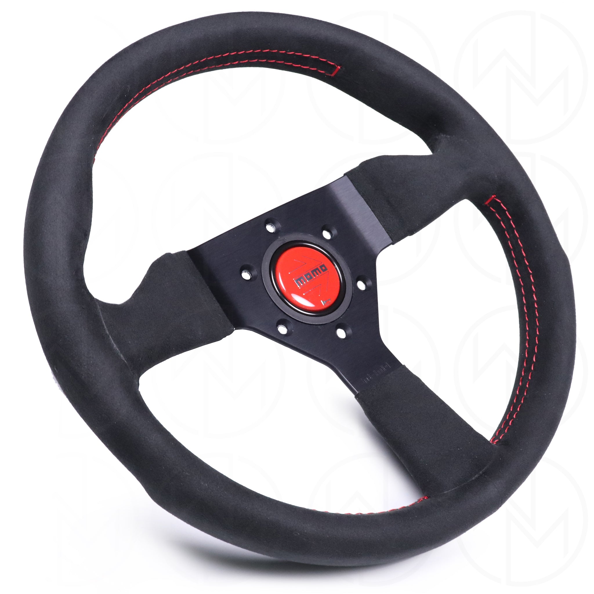 Momo Monte Carlo Steering Wheel 3mm Alcantara W Red Stitch Wheel Mod Wheelmod