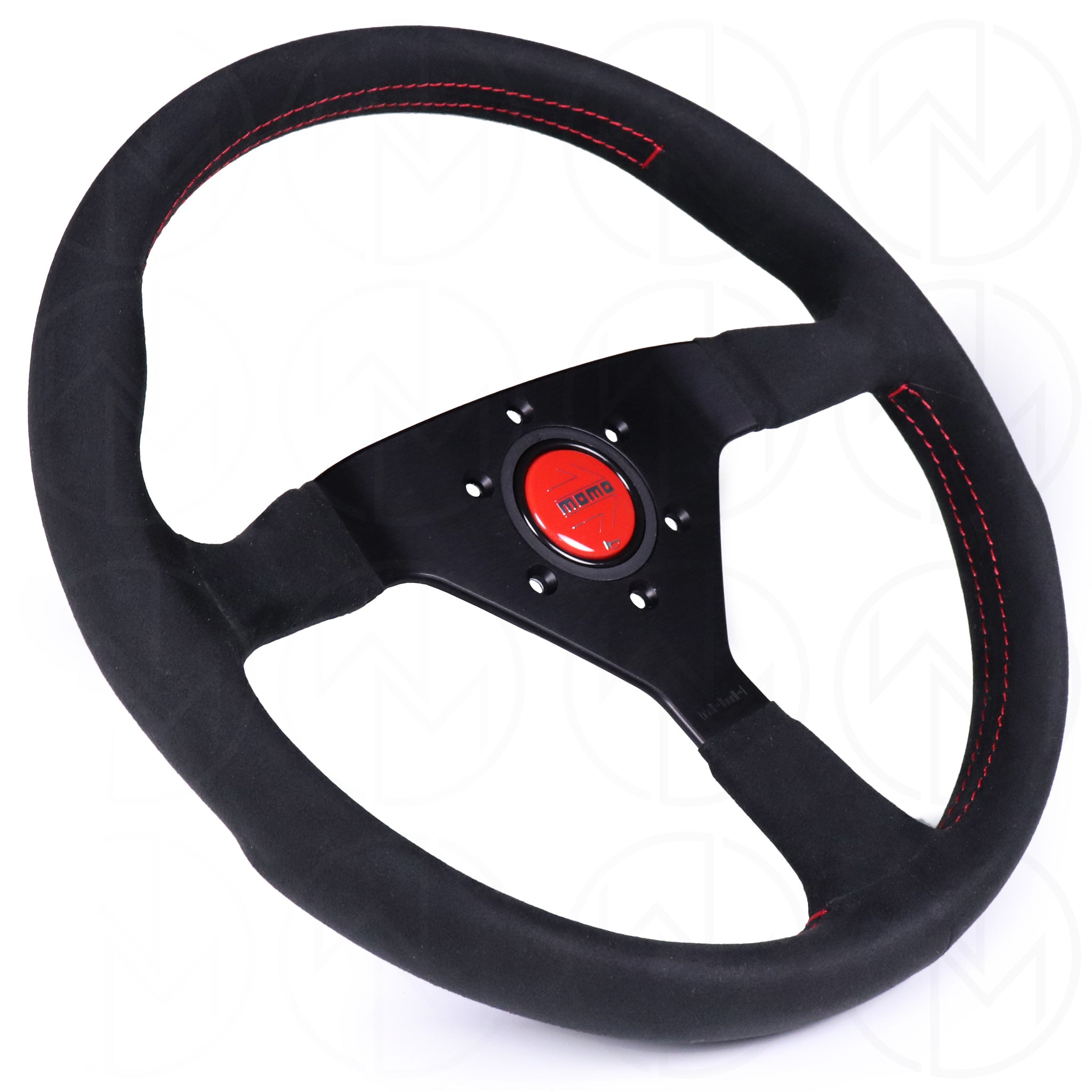 Momo Monte Carlo Steering Wheel 350mm Alcantara W Red Stitch Wheel Mod Wheelmod