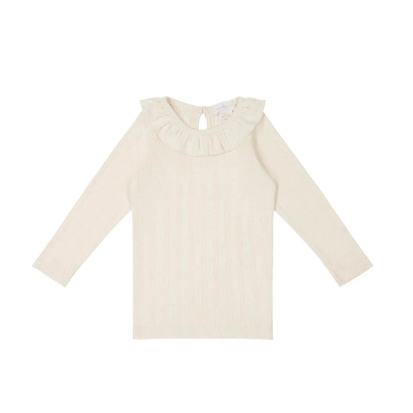 Jamie Kay Organic Cotton Pointelle Lya Top