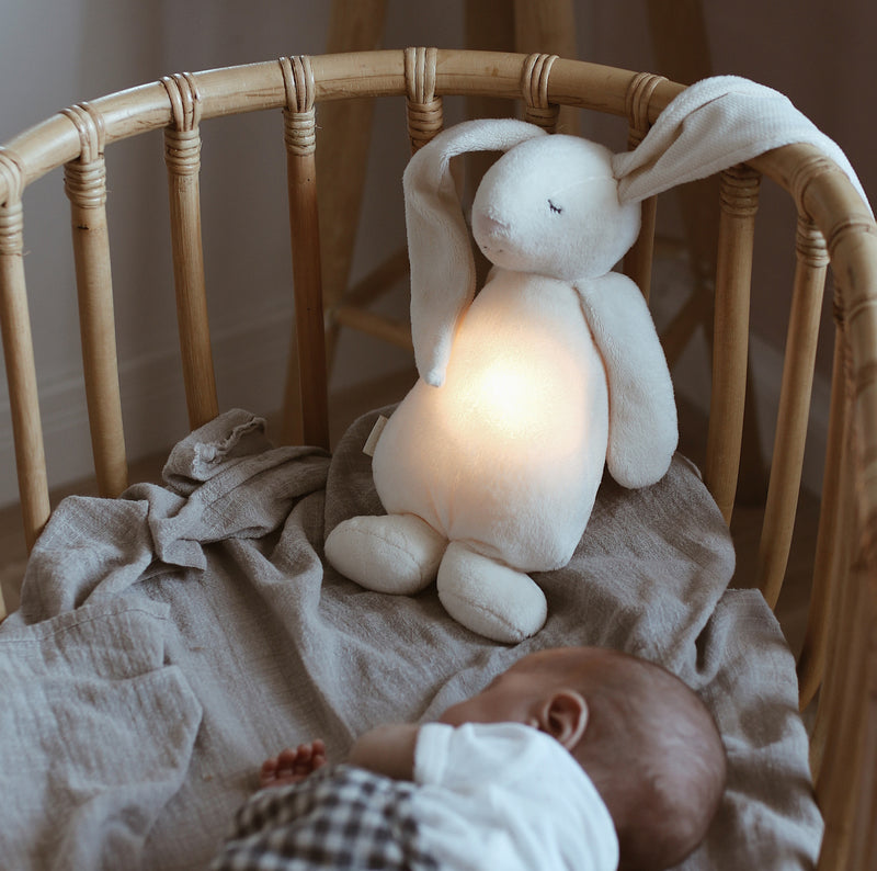 Humming Bunny with Lamp | Cream