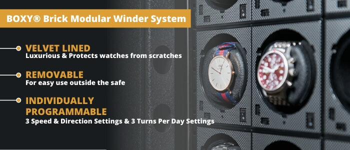 BlumSafe Overview of Watch Winders