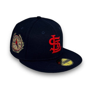 Dark Dune Coll. Cardinals New Era 59FIFTY Black Hat Khaki Bottom – USA CAP  KING