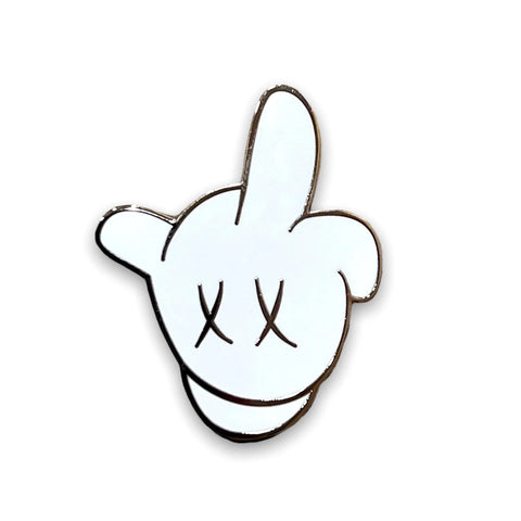 middle finger pin by USA Cap King