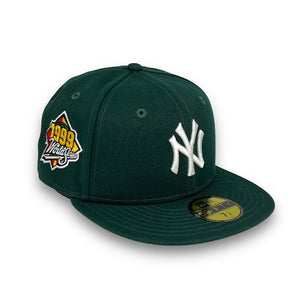 New Era 59Fifty New York Yankees 1998 World Series Patch Hat - Tan, Gr –  Hat Club