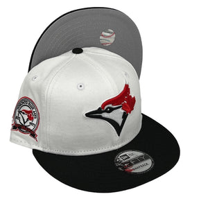 Red Toronto Blue Jays Gray Bottom New Era 9FIFTY Snapback