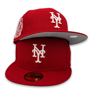 Official New Era New York Mets MLB Snow Grey 59FIFTY Fitted Cap B8083_281  B8083_281