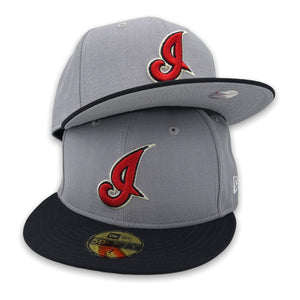 Shop New Era 59Fifty Washington Nationals Grey Under Fitted Hat 70703495  blue