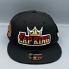 USA Cap King & American Flag 9FIFTY New Era Black Snapback Hat