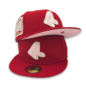 New Era Texas Rangers All Star Game 1995 Lava Pink Edition 59Fifty Fitted  Hat, EXCLUSIVE HATS, CAPS
