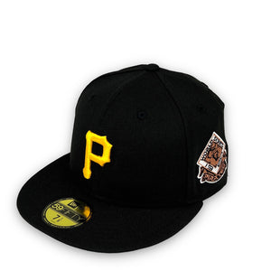 NEW ERA 59FIFTY MLB PITTSBURGH PIRATES BLOOM GORRA CERRADA NEGRA – Libur