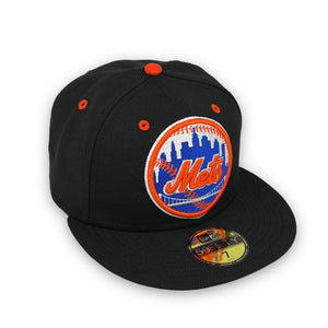 New York Mets Authentic Collection Alt 59FIFTY MLB Fitted Black Hat – USA  CAP KING