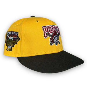 Pittsburgh Pirates 1959 ASG 59FIFTY New Era Yellow & Black Fitted Hat – USA  CAP KING