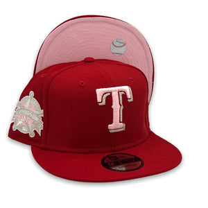 Texas Rangers Authentic Collection 59FIFTY New Era Red Hat – USA CAP KING